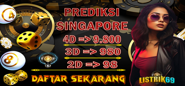 Listrik69 Prediksi Togel Toto Singapore Hari ini